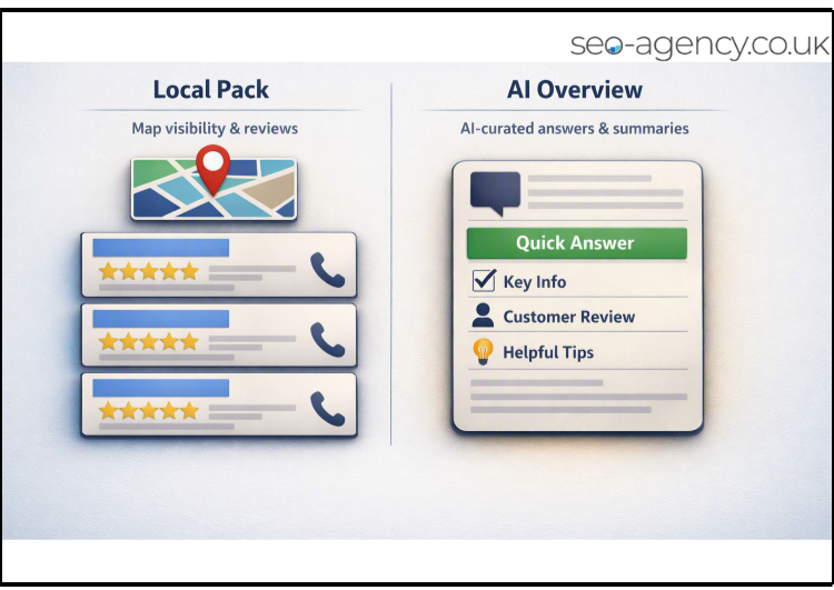 AI Overviews vs Local Pack